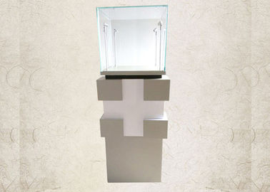 Multifunctioneel Custom Glass Display Cases Volledig geassembleerde structuur voor winkelcentrum
