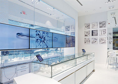 LED-lampen Decorated Custom Glass Display Cases / Shop Display Cabinets