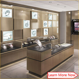 Fabriek op maat ontworpen mode horloge vitrine/winkel vitrine kast/horloge vitrine kast