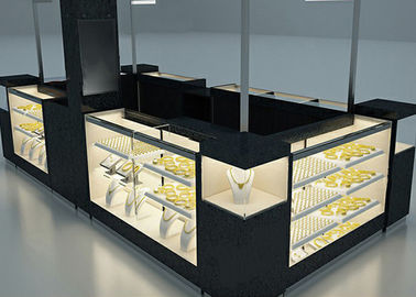Elegant uiterlijk Juwelen showcase kiosk met volledig afgesloten structuur
