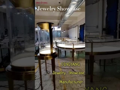 DINGYANG vertaalt de concepten in realiteit juwelen vitrines