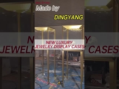 Nieuwe luxe juwelen vitrines